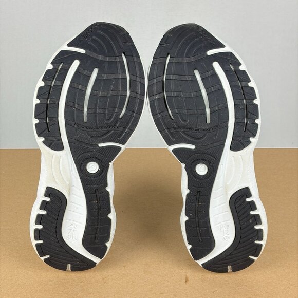 Brooks Glycerin 20 Athletic Running Shoes Womens 8.5 Black White Low Top Lace Up - Picture 7 of 10